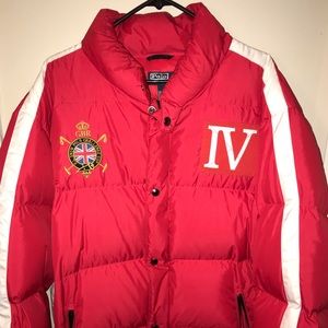 Red Polo Ralph Lauren Coat